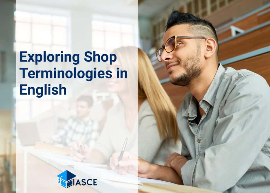 Exploring Shop Terminologies in English