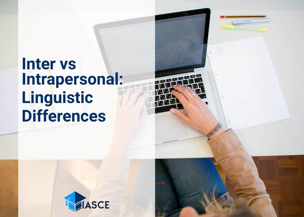 Inter vs Intrapersonal: Linguistic Differences