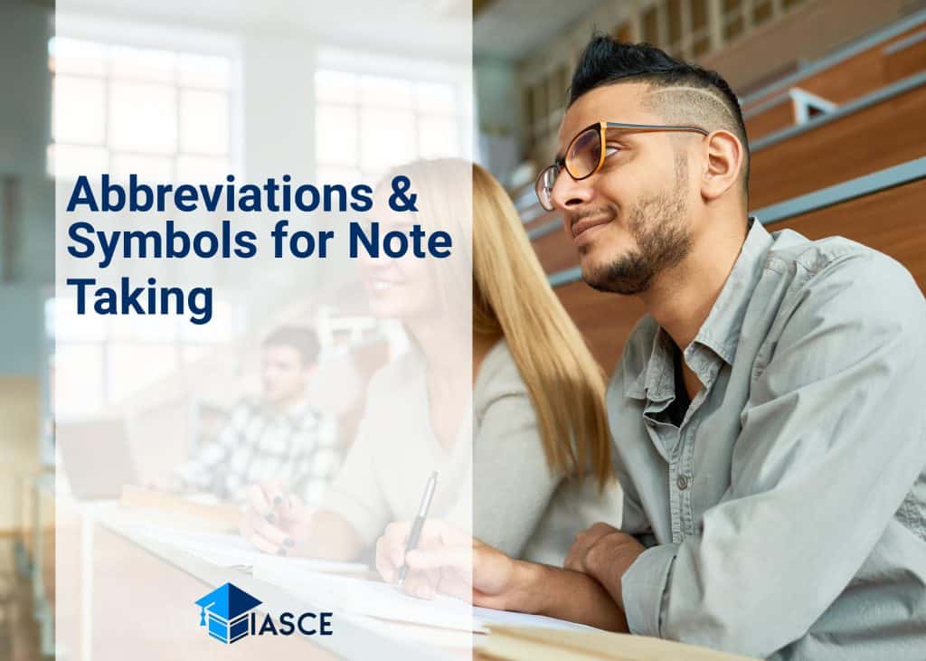 Abbreviations & Symbols for Note Taking
