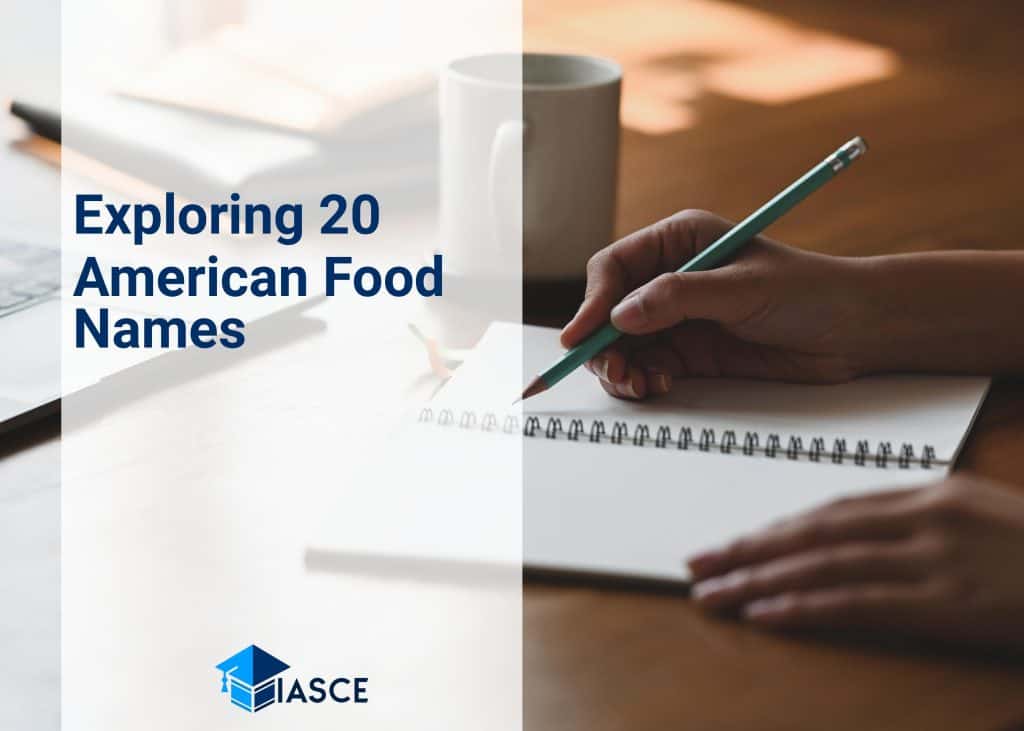 Exploring 20 American Food Names