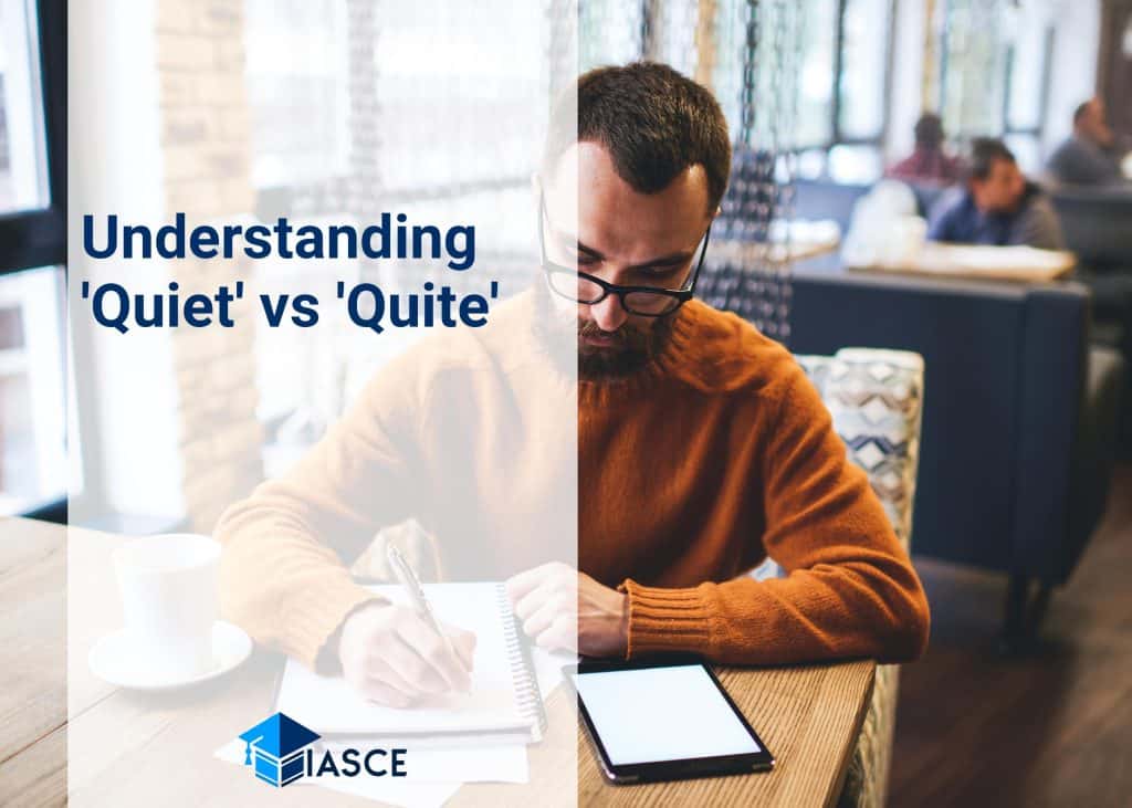 Understanding 'Quiet' vs 'Quite'