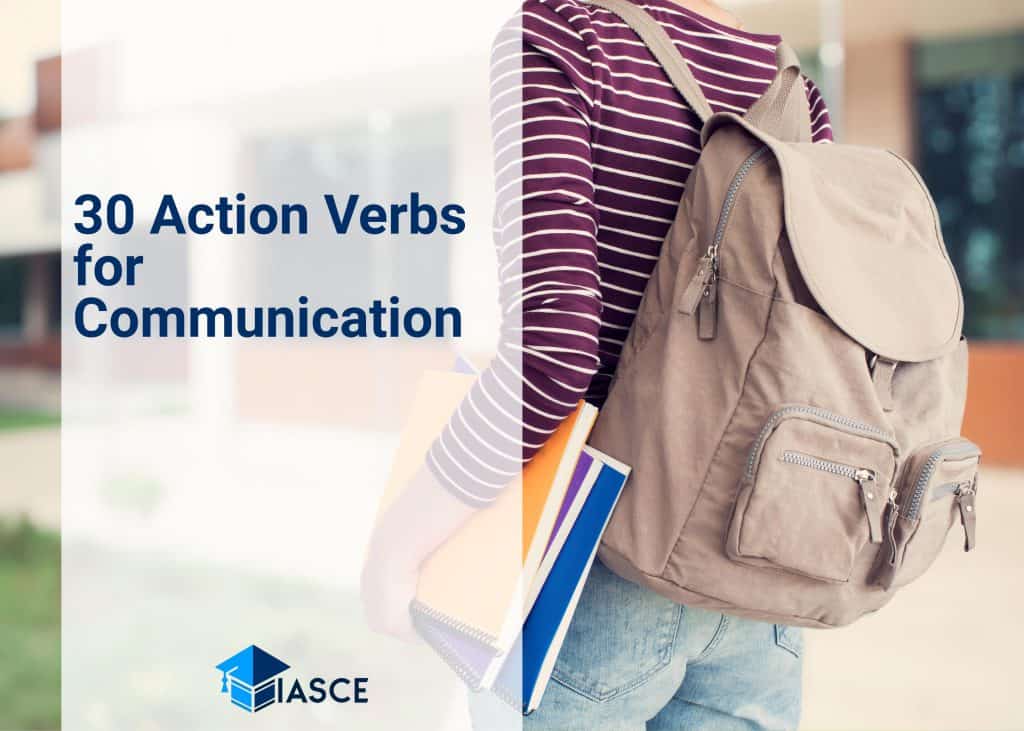 30 Action Verbs for Communication