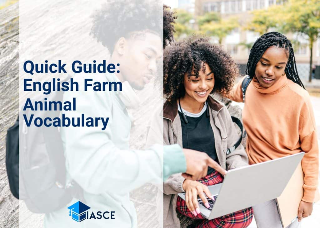 Quick Guide: English Farm Animal Vocabulary