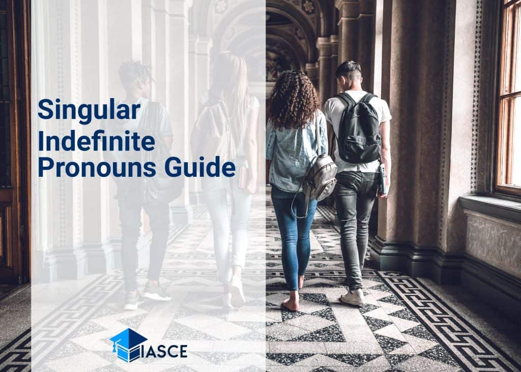 Singular Indefinite Pronouns Guide