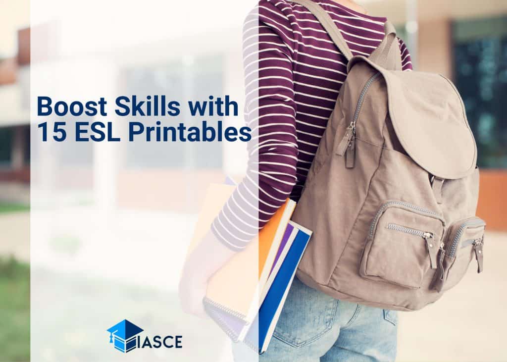 Boost Skills with 15 ESL Printables