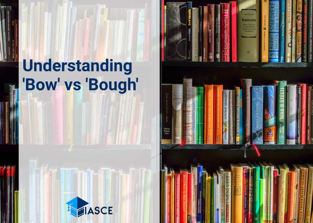 Understanding 'Bow' vs 'Bough'