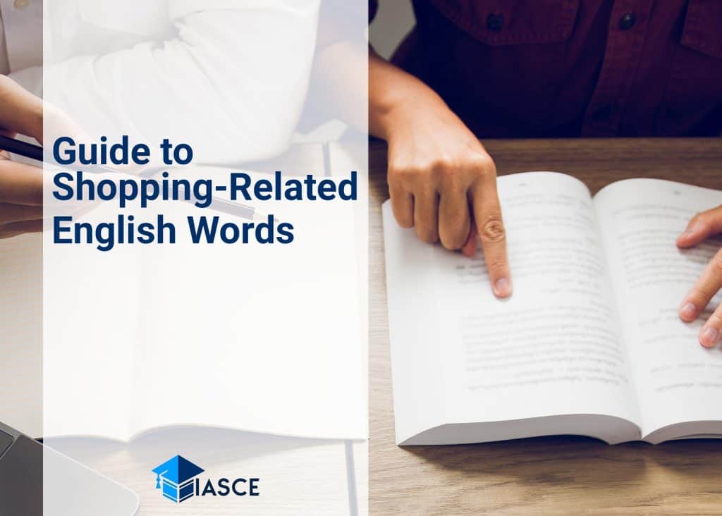 Guide to Shopping-Related English Words