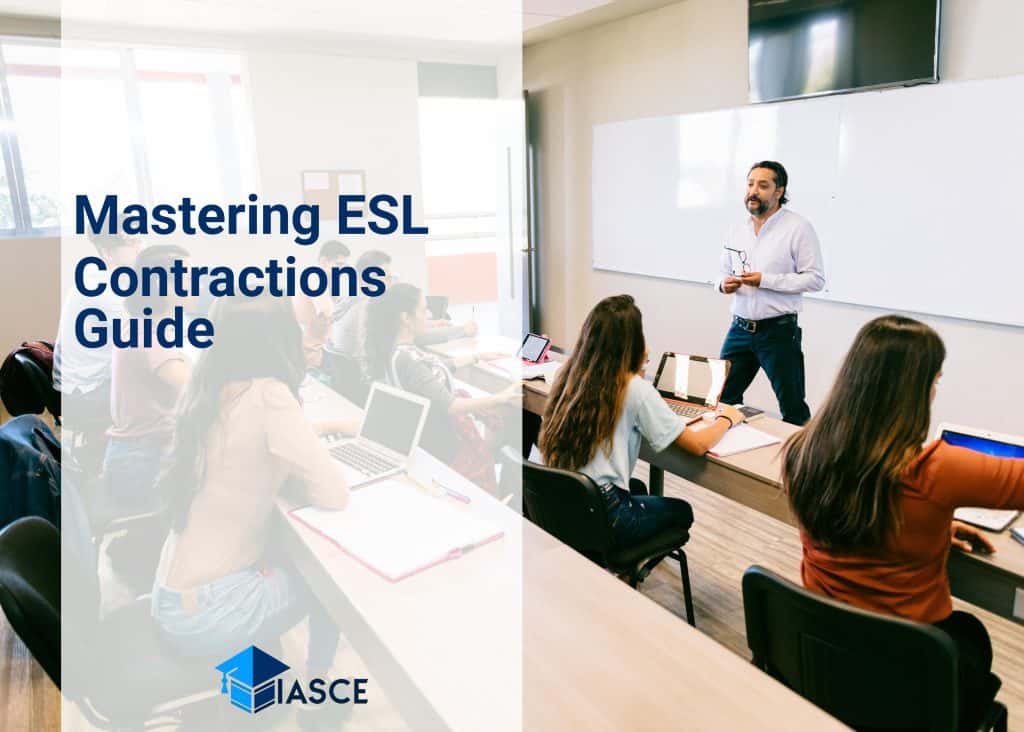Mastering ESL Contractions Guide
